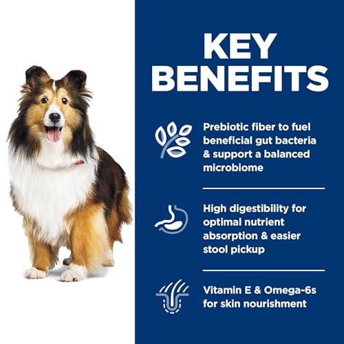 Hill's Science Diet Sensitive Stomach & Skin, Adult 1-6, Stomach & Skin Sensitivity Support, Dry Dog Food, Chicken Recipe, 30 lb Bag-UPStoxs