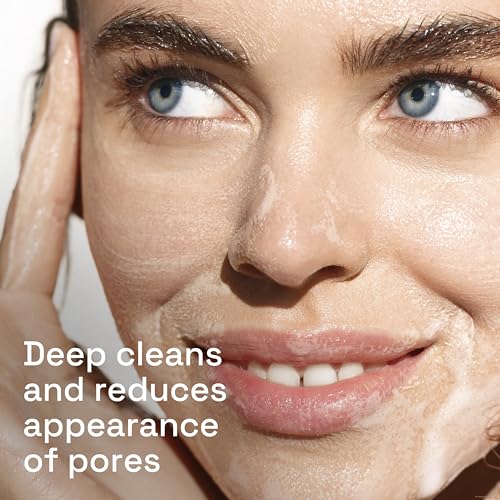 Cetaphil Face Wash, Daily Facial Cleanser for Sensitive, Combination to Oily Skin, NEW 16 oz, Fragrance Free, Gentle Foaming, Soap Free, Hypoallergenic (Packaging May Vary)-UPStoxs
