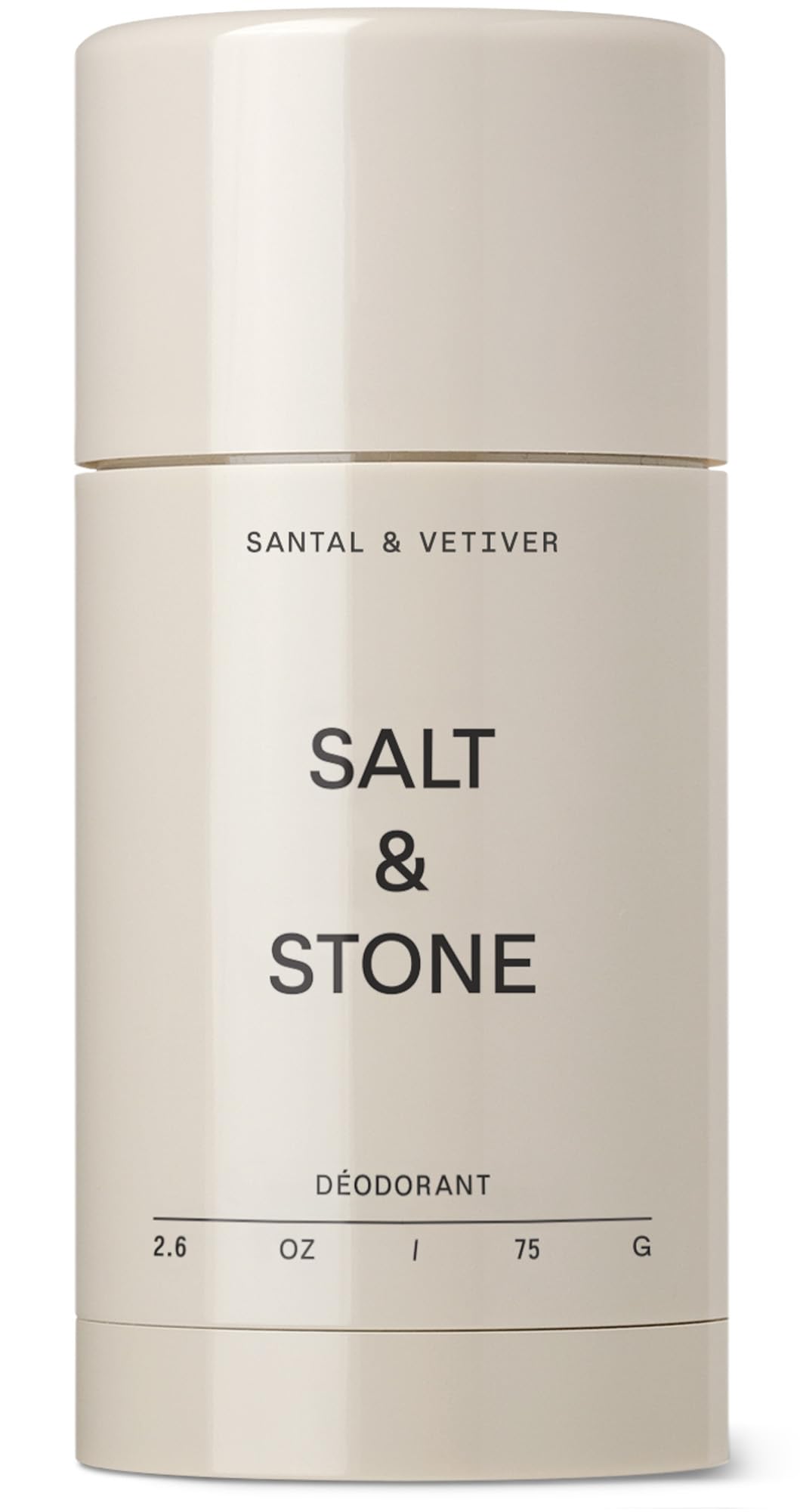 SALT & STONE Natural Deodorant - Santal & Vetiver | Extra Strength Natural Deodorant for Women & Men | Aluminum Free with Seaweed Extracts, Shea Butter & Probiotics | Free From Parabens & Sulfates-UPStoxs