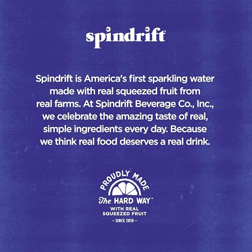 Spindrift Sparkling Water, 4 Flavor Variety Pack, Made with Real Squeezed Fruit, 12 Fl Oz (Pack of 20)-UPStoxs
