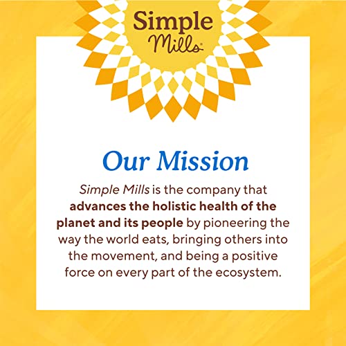Simple Mills Almond Flour Crackers, Farmhouse Cheddar - Gluten Free, Healthy Snacks, 4.25 Ounce (Pack of 1)-UPStoxs