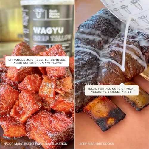 South Chicago Packing Wagyu Beef Tallow, 42 Ounces, Paleo-friendly, Keto-friendly, 100% Pure Wagyu-UPStoxs