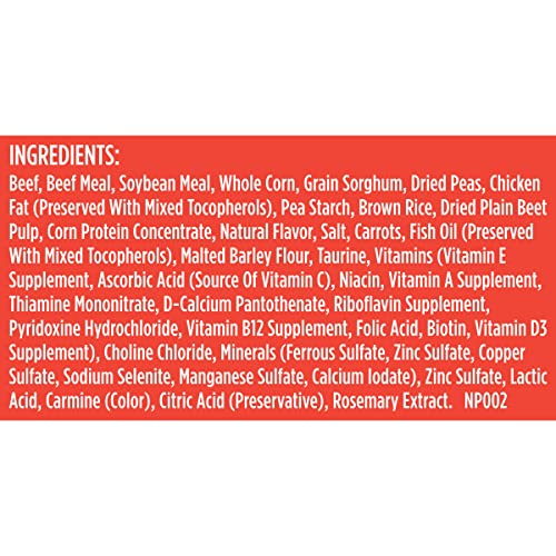 Rachael Ray Nutrish Premium Natural Dry Dog Food with Added Vitamins, Minerals & Taurine, Real Beef, Pea, & Brown Rice Recipe, 40 Pounds (Packaging May Vary)-UPStoxs