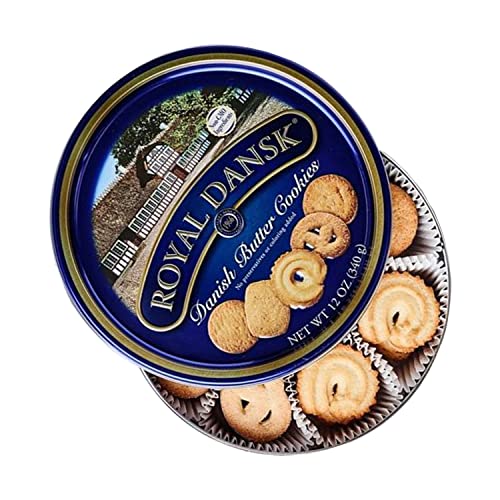 Royal Dansk Danish Cookie Selection, No Preservatives or Coloring Added, 12 Ounce-UPStoxs