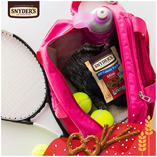 Snyder's of Hanover Pretzels, Minis and Sticks 100 Calorie Packs, 20 Ct Variety Pack-UPStoxs