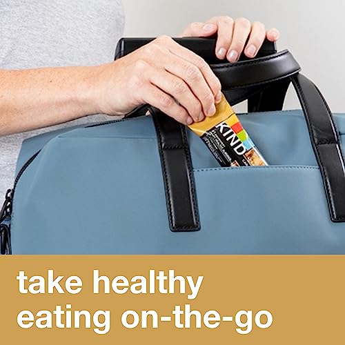 KIND Bars, Caramel Almond & Sea Salt, Healthy Snacks, Gluten Free, Low Sugar, 6g Protein, 12 Count-UPStoxs