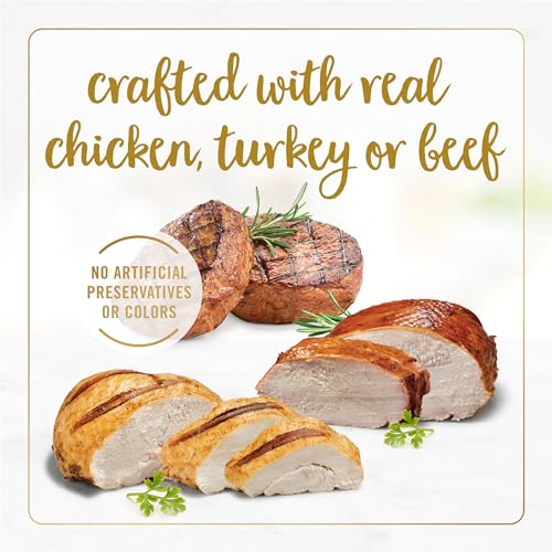 Fancy Feast Poultry and Beef Feast Classic Pate Collection Grain Free Wet Cat Food Variety Pack - (Pack of 30) 3 oz. Cans-UPStoxs