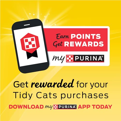 Purina Tidy Cats Low Dust Clumping Cat Litter, LightWeight Free & Clean Unscented, Multi Cat Litter - 17 lb. Box-UPStoxs
