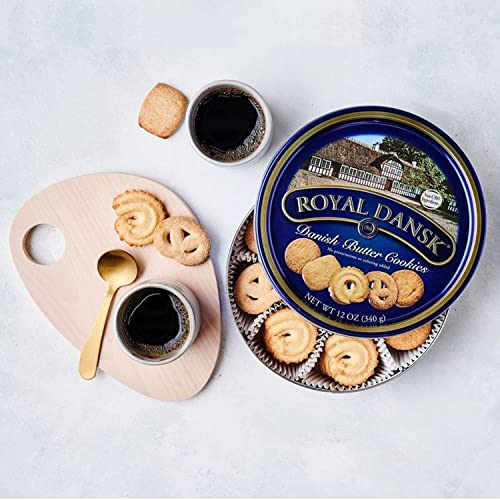 Royal Dansk Danish Cookie Selection, No Preservatives or Coloring Added, 12 Ounce-UPStoxs