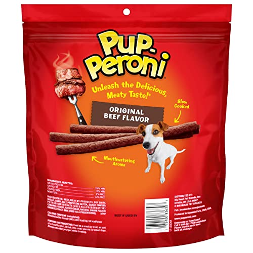 Pup-Peroni Dog Treats, Original Beef Flavor, 22.5 Ounce, Made with Real Beef-UPStoxs
