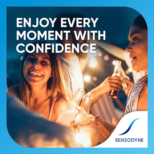 Sensodyne Extra Whitening Sensitive Teeth and Cavity Prevention Whitening Toothpaste, Amazon Exclusive, Cool Mint -4 Ounces (Pack of 3)-UPStoxs