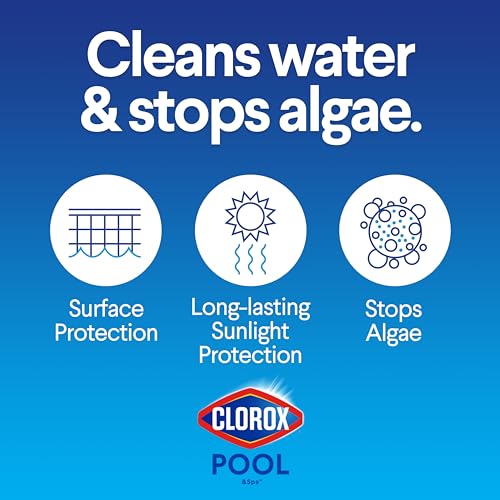 CLOROX Pool&Spa XtraBlue 3” Chlorinating Tablets, Kills Bacteria & Stops Algae, 5 LB-UPStoxs