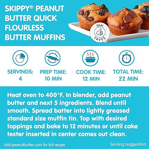 SKIPPY Natural Creamy Peanut Butter Spread Twin Pack 2-Pack, 5 LB-UPStoxs