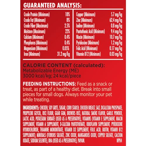 Milk-Bone Soft & Chewy Dog Treats, Chicken Recipe, 25 Ounce Made with Real Chicken Breast-UPStoxs