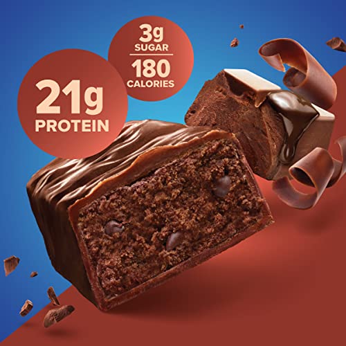 Pure Protein Bars, High Protein, Nutritious Snacks to Support Energy, Low Sugar, Gluten Free, Chocolate Deluxe, 1.76 oz., 12 Count(Pack of 1) (Packaging may vary)-UPStoxs