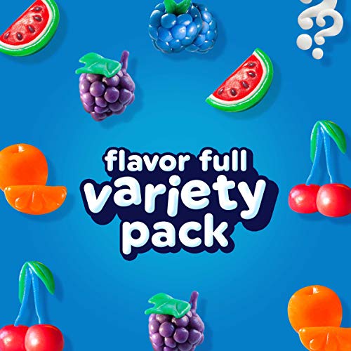 Airheads Candy Bars, Variety Bulk Box, Chewy Full Size Fruit Taffy, Gifts, Holiday, Parties, Concessions, Pantry, Non Melting, Party, 60 Individually Wrapped Full Size Bars-UPStoxs