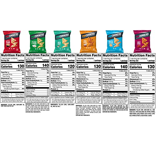 PopCorners Popped Corn Snacks, Sampler Pack, 1 Ounce (Pack of 20) (Packaging May Vary)-UPStoxs