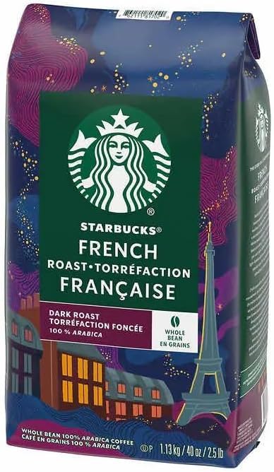 Starbucks Dark French Roast Ground Coffee, 40 oz.-UPStoxs