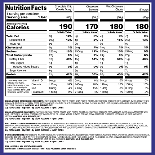 Quest Nutrition Ultimate Variety Pack Protein Bars, High Protein, Low Carb, Gluten Free, Keto Friendly, 12 Count-UPStoxs