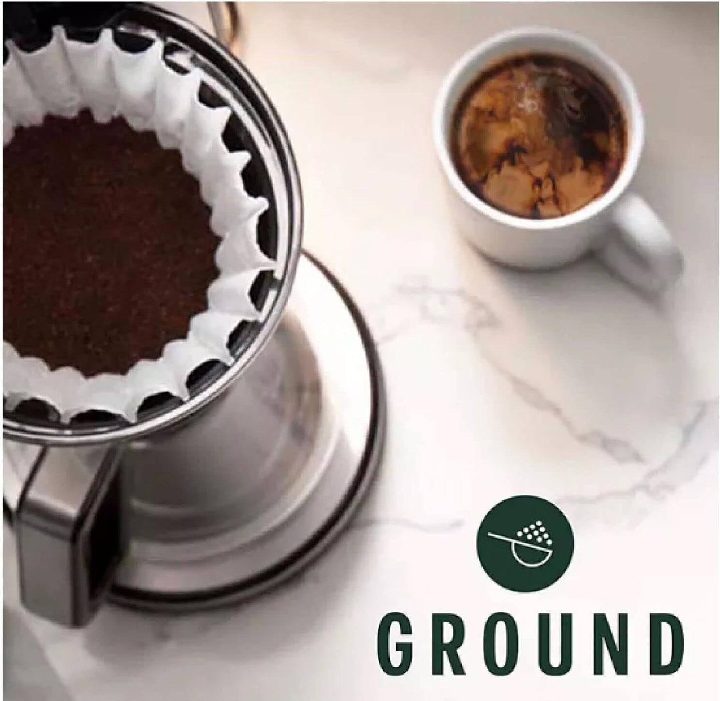 Starbucks Dark French Roast Ground Coffee, 40 oz.-UPStoxs