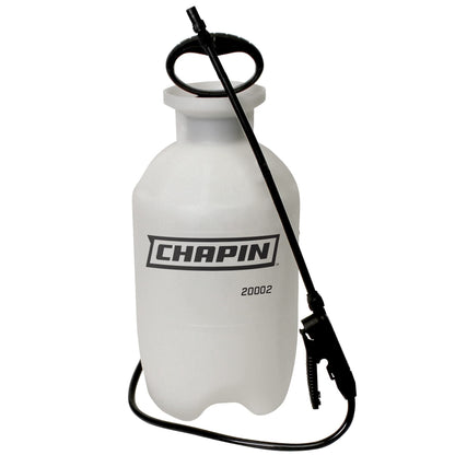 Chapin 20002 Made in USA 2 -Gallon Lawn and Garden Pump Pressured Sprayer, for Spraying Plants, Garden Watering, Lawns, Weeds and Pests, Translucent White-UPStoxs