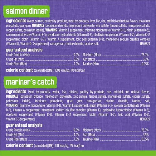 Purina Friskies Wet Cat Food Pate Variety Pack Seafood and Chicken Pate Favorites - (Pack of 40) 5.5 oz. Cans-UPStoxs
