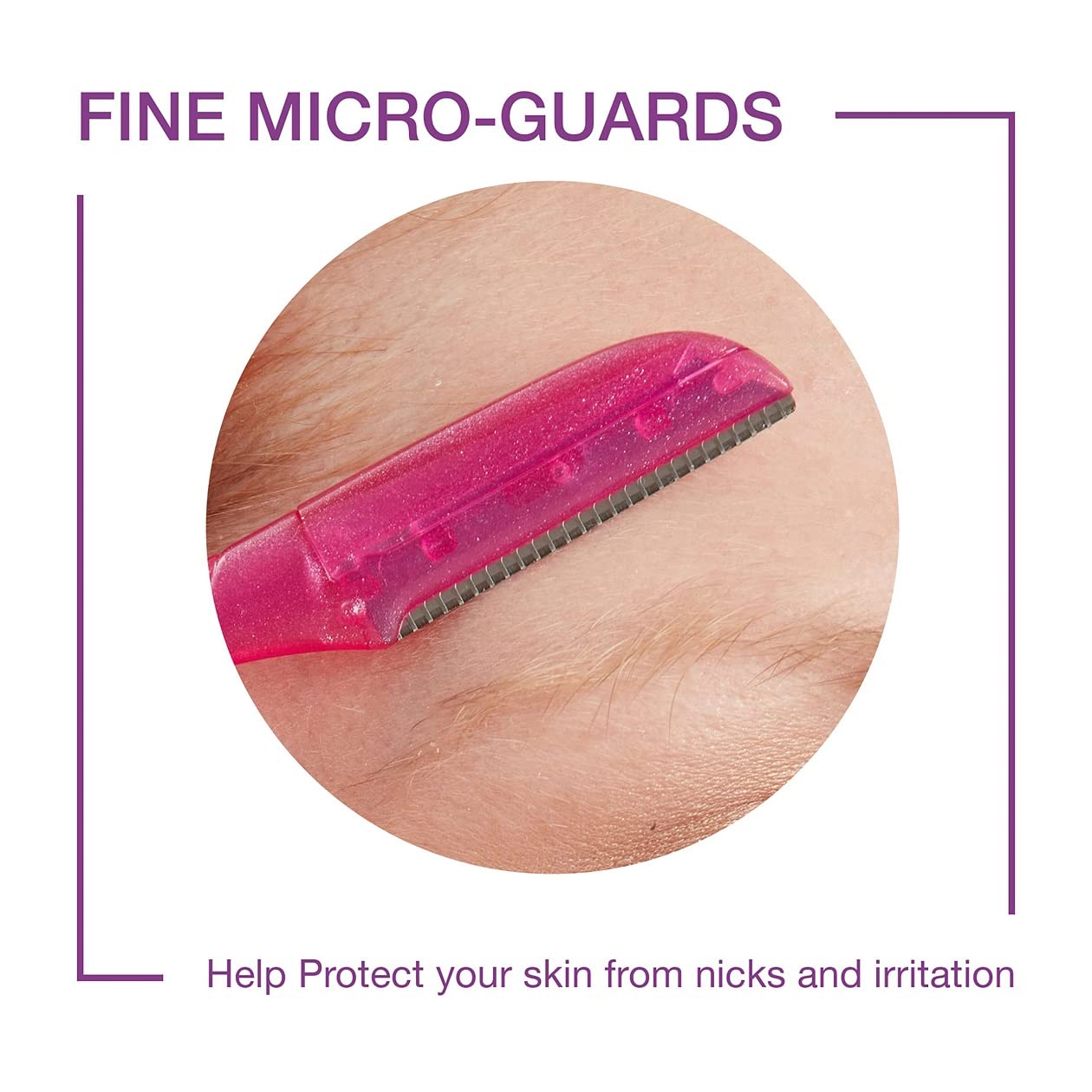 Schick Hydro Silk Touch-Up Dermaplaning Tool with Precision Cover, 9ct | Dermaplane Razor, Face Razors for Women, Eyebrow Razor, Facial Razor, Dermaplaning Razor, Womens Face Razor Peach Fuzz Remover-UPStoxs