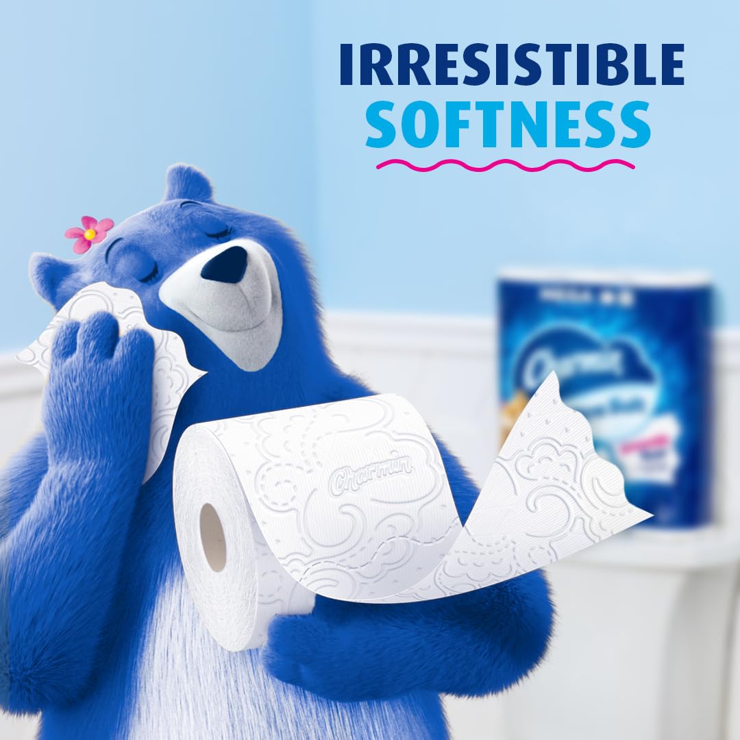 Charmin Ultra Soft Toilet Paper 18 Super Mega Rolls = 108 Regular Rolls-UPStoxs