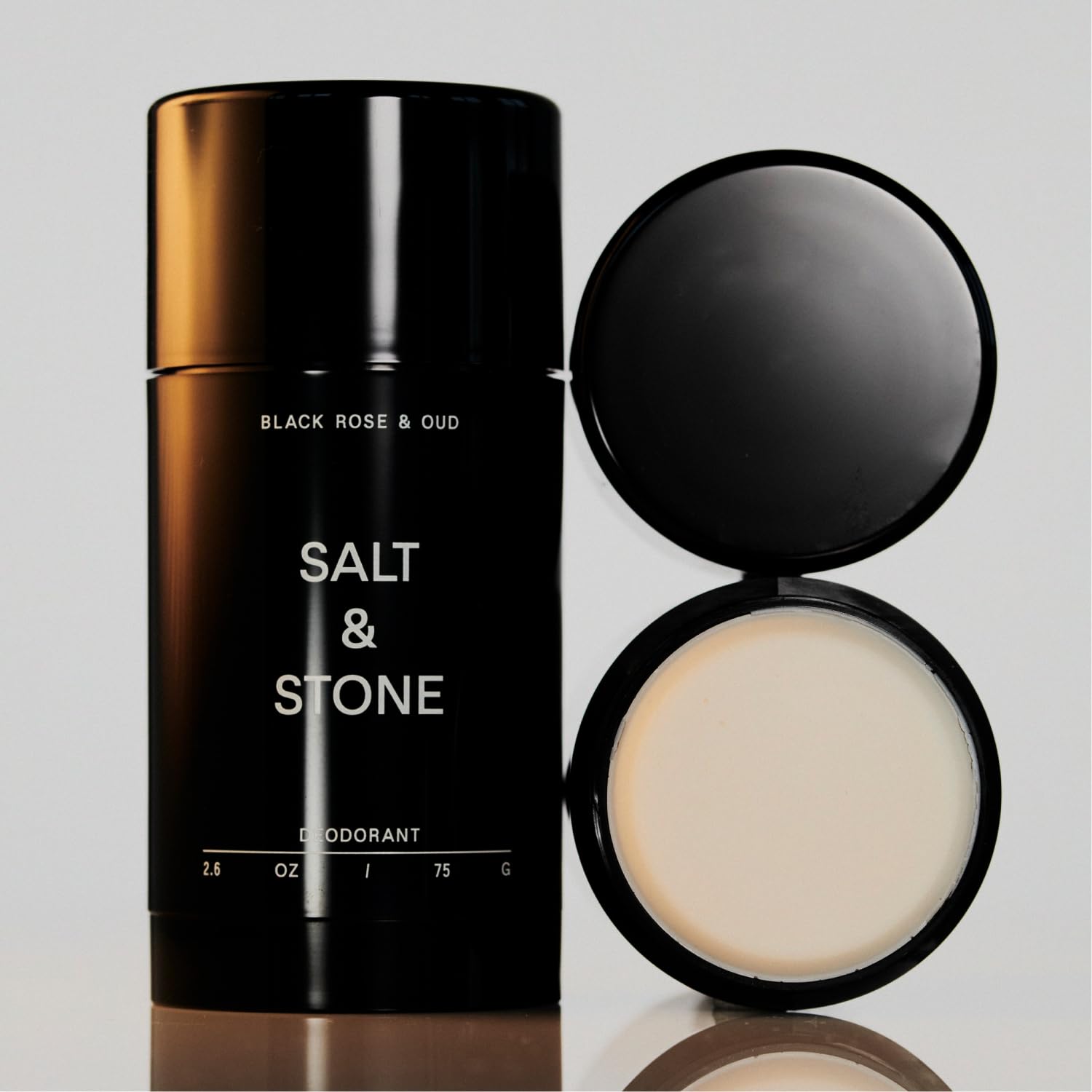 SALT & STONE Natural Deodorant | Extra Strength Natural Deodorant for Women & Men | Aluminum Free with Seaweed Extracts, Shea Butter & Probiotics | Free From Parabens, Sulfates & Phthalates (2.6 oz)-UPStoxs