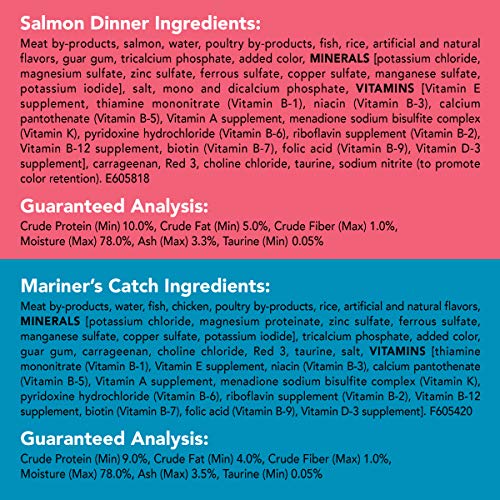 Purina Friskies Wet Cat Food Pate Variety Pack Seafood and Chicken Pate Favorites - (Pack of 40) 5.5 oz. Cans-UPStoxs