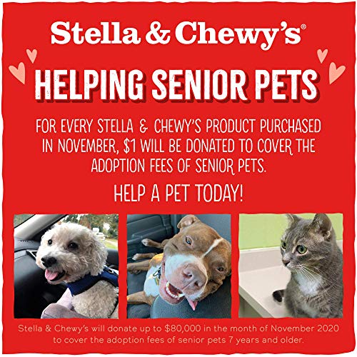 Stella & Chewy's Freeze Dried Raw Chewy’s Chicken Meal Mixers – Dog Food Topper for Small & Large Breeds – Grain Free, Protein Rich Recipe – 3.5 oz Bag-UPStoxs