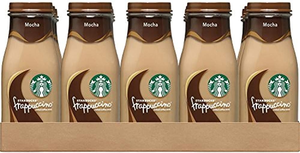 Starbucks Frappuccino Chilled Mocha Coffee Drink, 9.5 oz., 15 pk.-UPStoxs