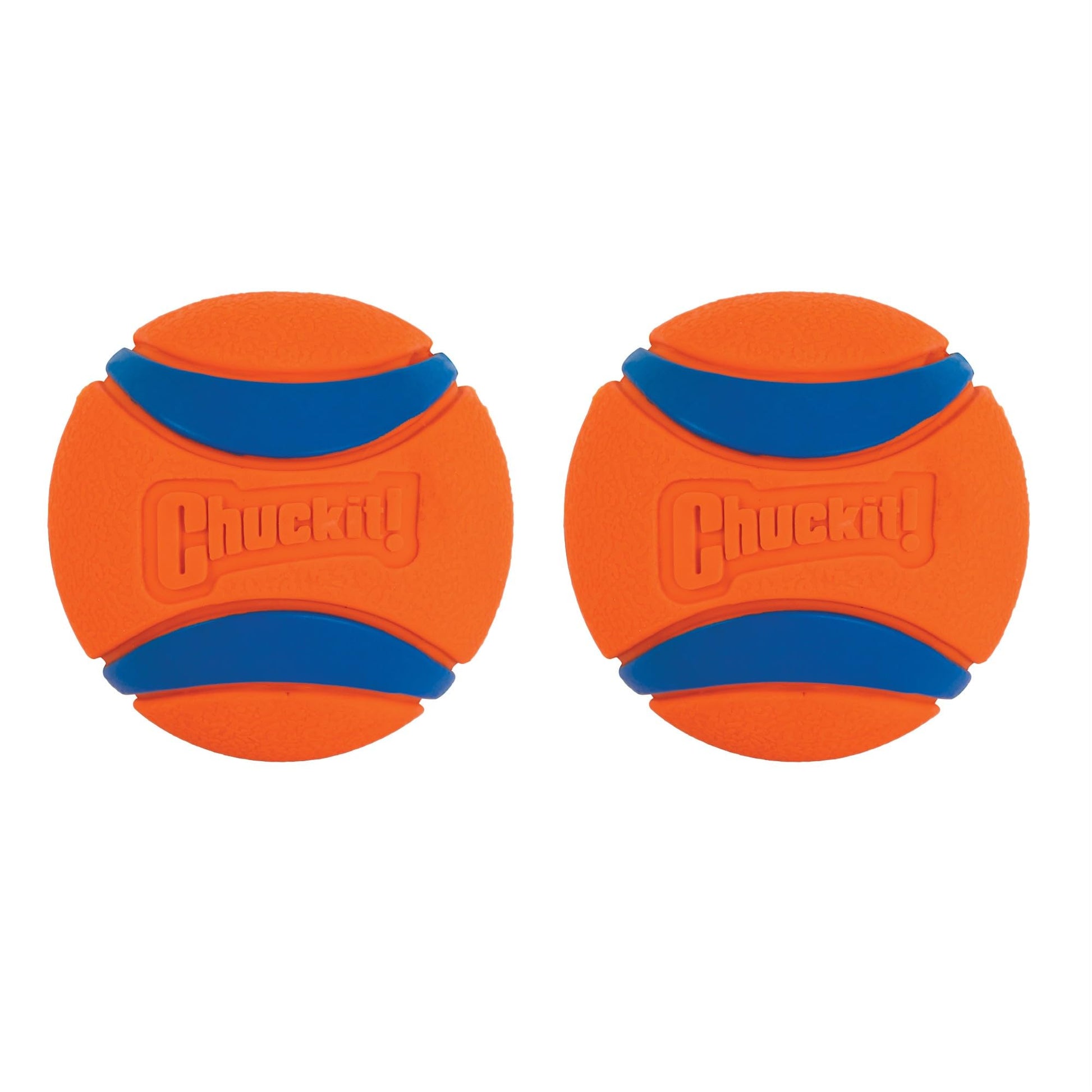 Chuckit Ultra Ball Dog Toy, Medium (2.5 Inch Diameter) Pack of 2, for breeds 20-60 lbs-UPStoxs