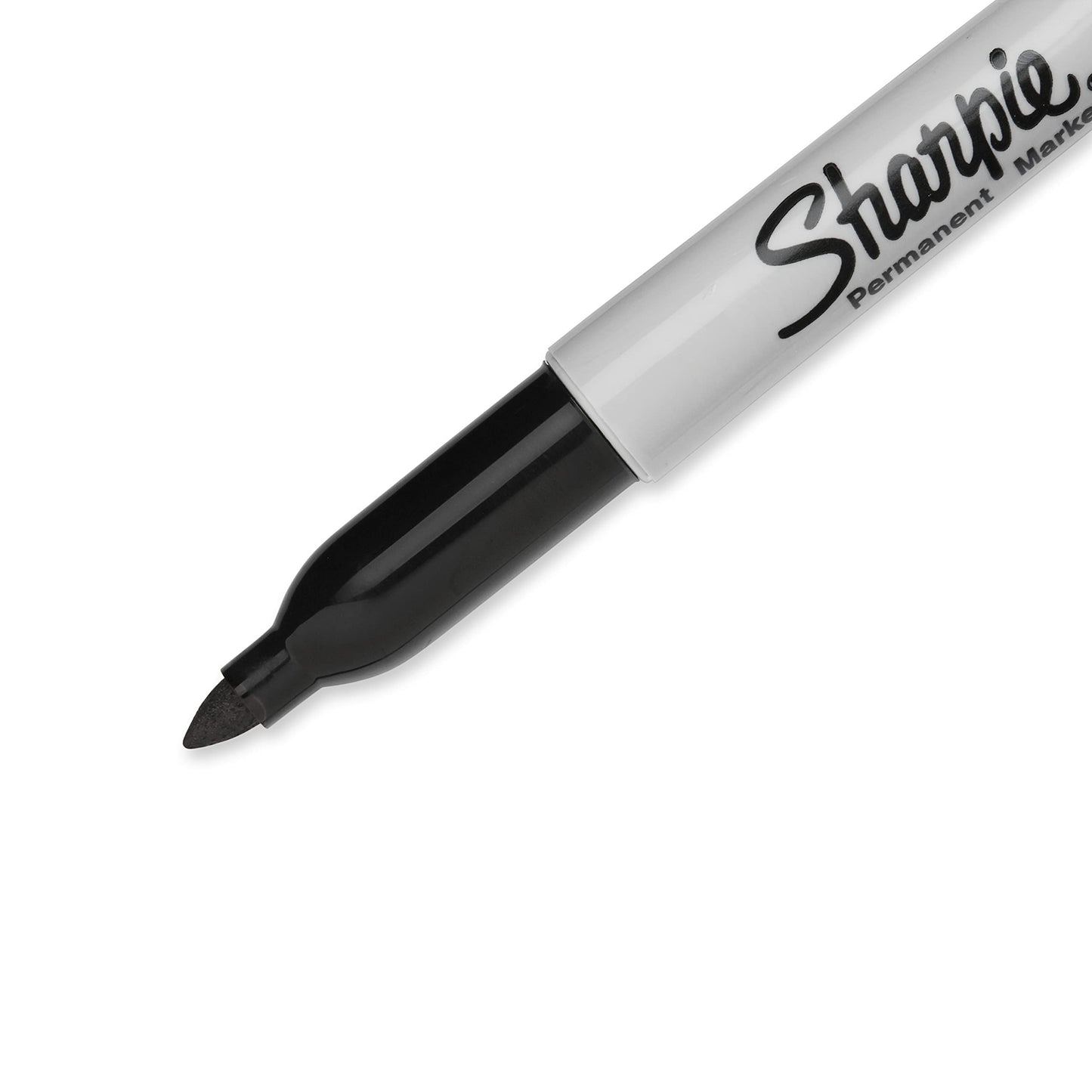 Sharpie Permanent Markers, Fine Point, Black, 12 Count, Proudly Permanent Ink, Intensely Brilliant Colors-UPStoxs