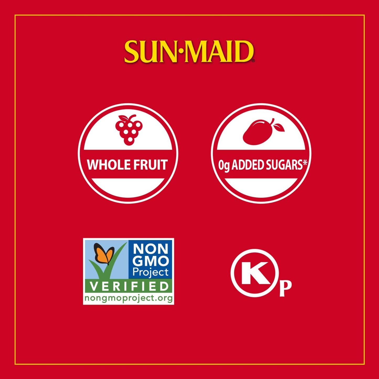 Sun-Maid California Sun-Dried Raisins - 13 oz Resealable Canister - Dried Fruit Snack for Lunches, Snacks, and Natural Sweeteners-UPStoxs