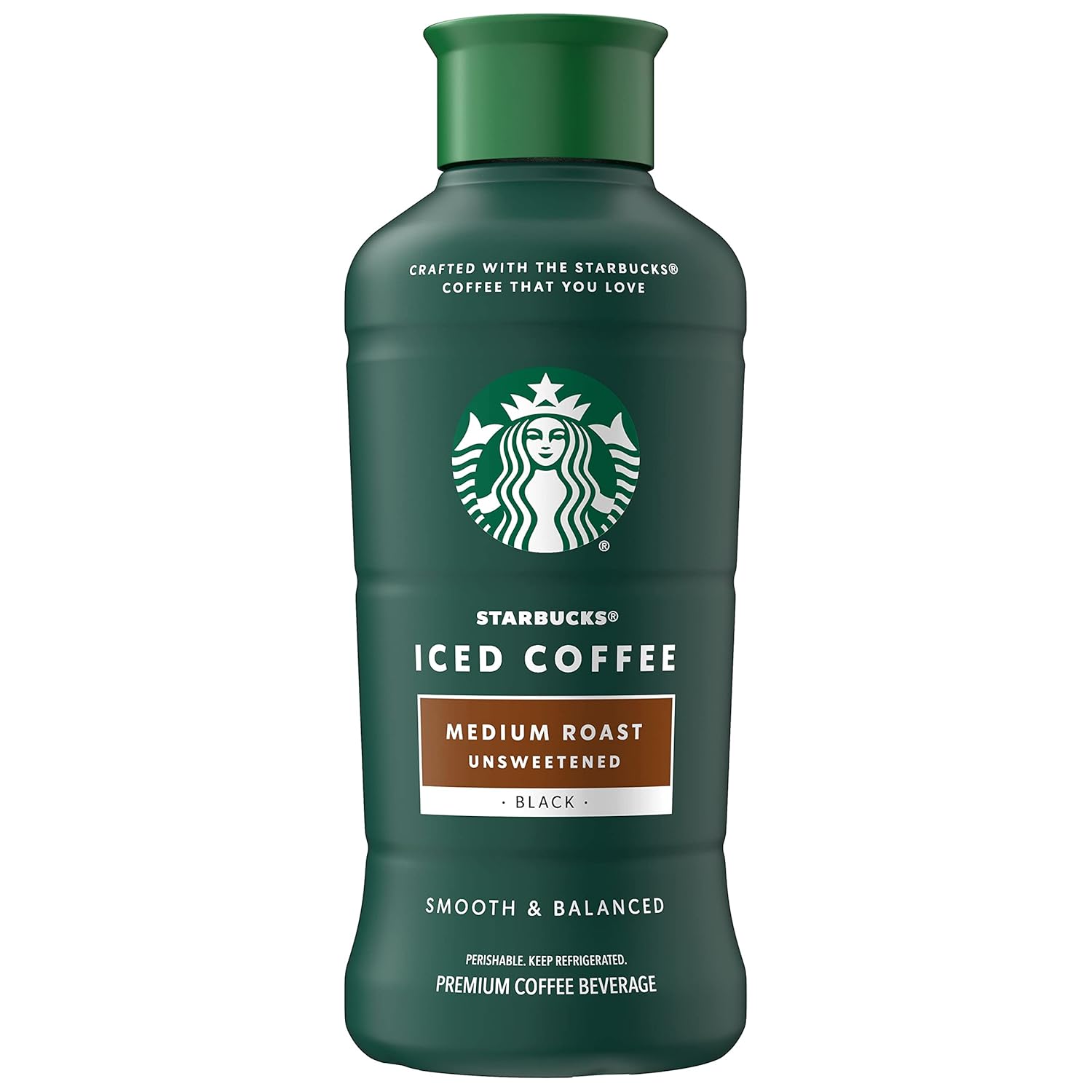 Starbucks Unsweetened Iced Coffee, Medium Roast, 48 fl. oz., 2 pk.-UPStoxs