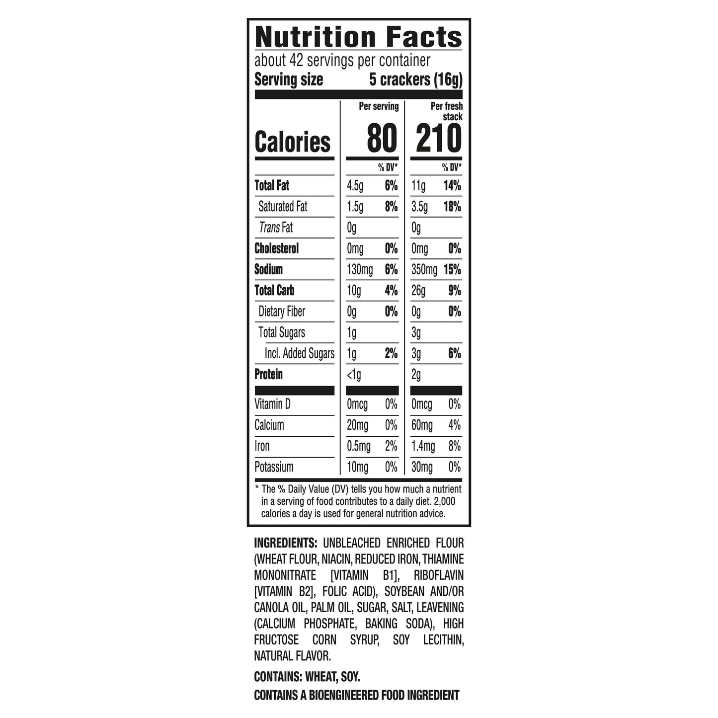 RITZ Fresh Stacks Original Crackers, Party Size, 23.7 oz (16 Stacks)-UPStoxs