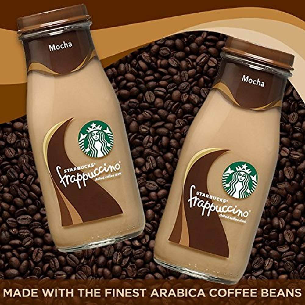 Starbucks Frappuccino Chilled Mocha Coffee Drink, 9.5 oz., 15 pk.-UPStoxs