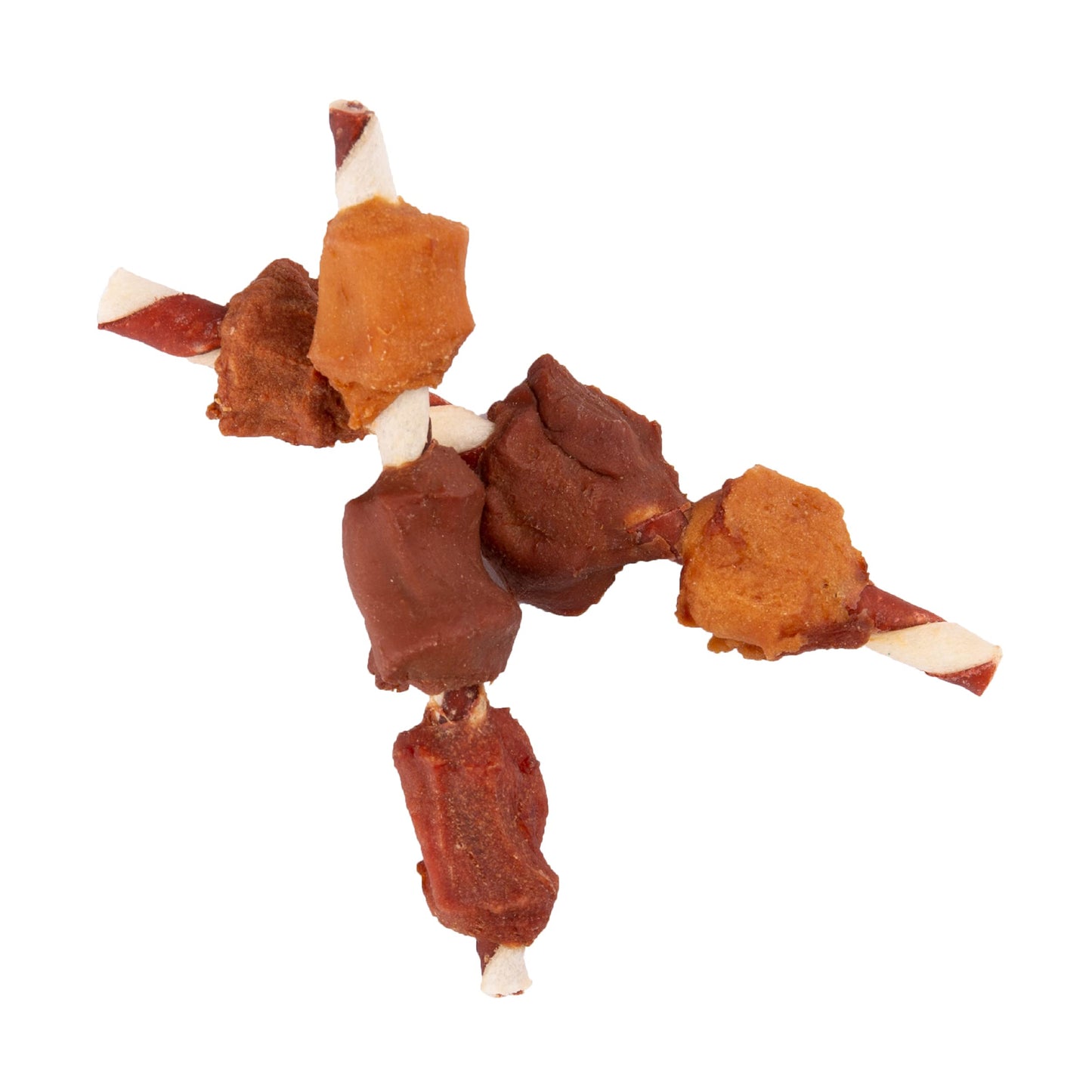 Good'n'Fun Triple Flavor Kabobs 48 Ounce, Rawhide Snack for All Dogs-UPStoxs
