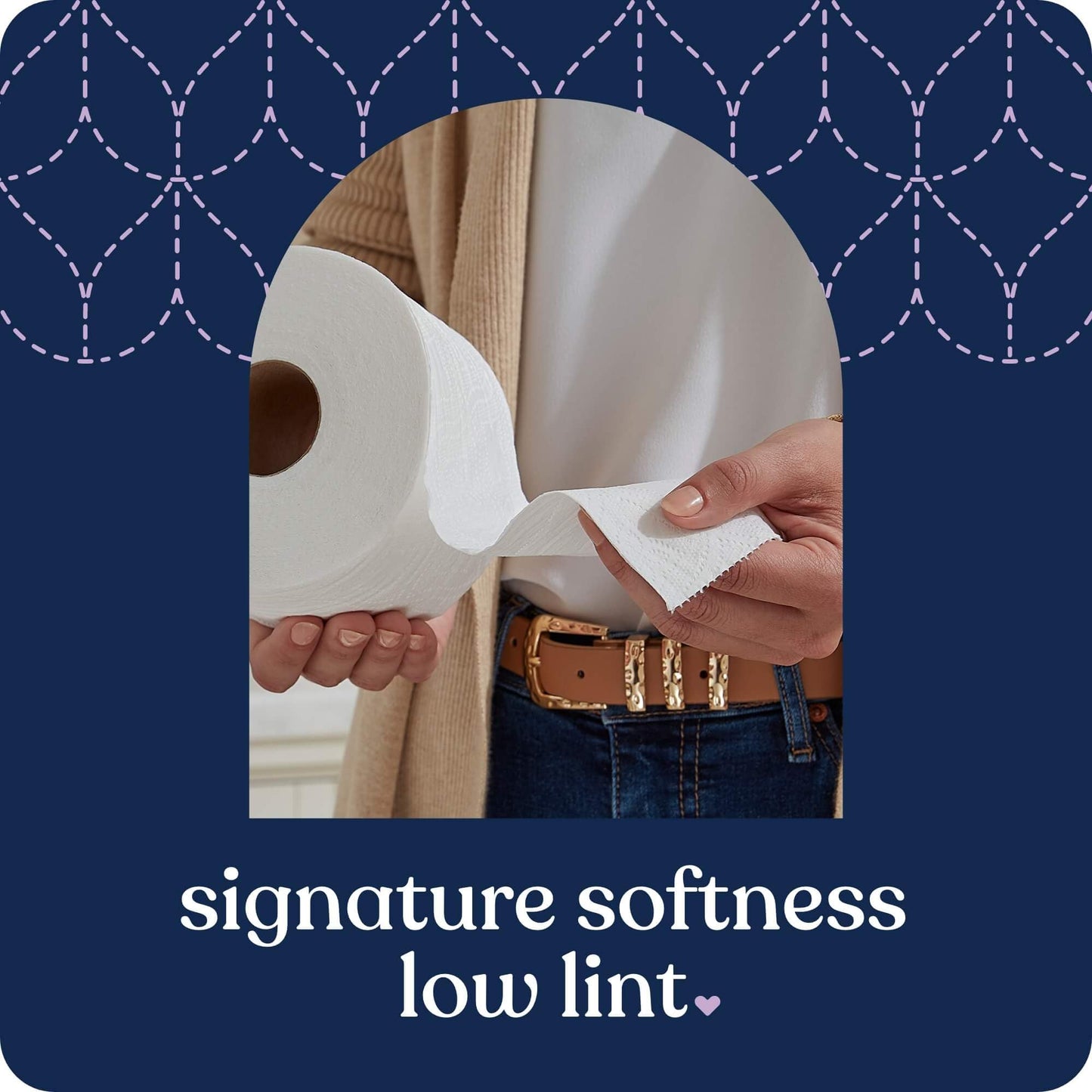 Quilted Northern Ultra Plush Toilet Paper, 24 Mega Rolls = 96 Regular Rolls, 3X Thicker*, 3 Ply Soft Toilet Tissue-UPStoxs