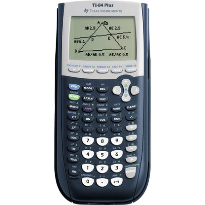 Texas Instruments TI-84 Plus Graphics Calculator, Black 320 x 240 pixels (2.8" diagonal)-UPStoxs