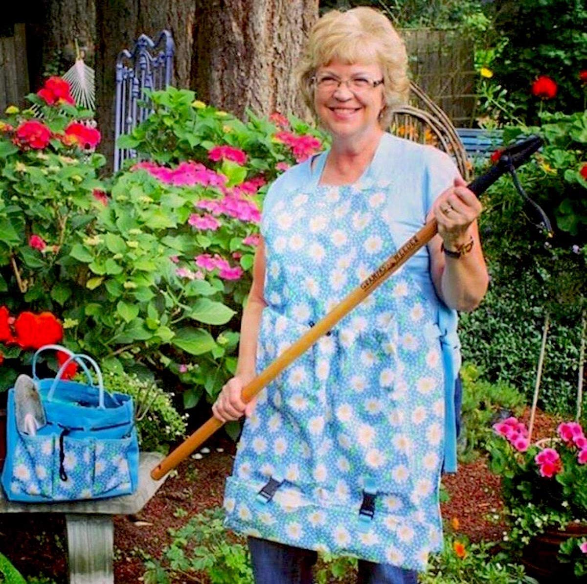 Grampa's Weeder - The Original Stand Up Weed Puller Tool with Long Handle - Made with Real Bamboo & 4-Claw Steel Head Design - Easily Remove Weeds Without Bending, Pulling, or Kneeling.-UPStoxs
