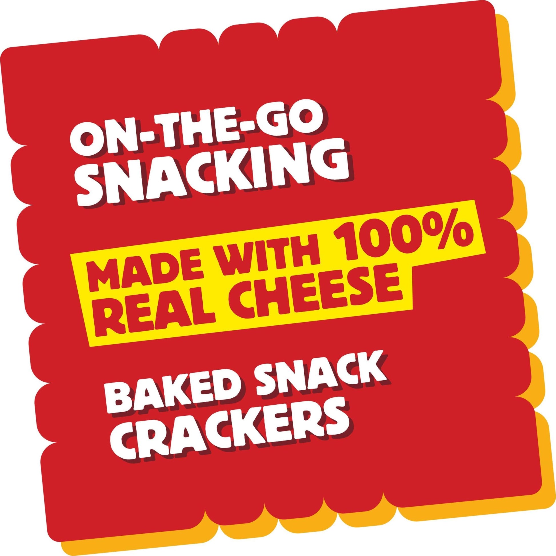 Cheez-It Cheese Crackers, Baked Snack Crackers, Lunch Snacks, Variety Pack, 12.1oz Box (12 Packs)-UPStoxs