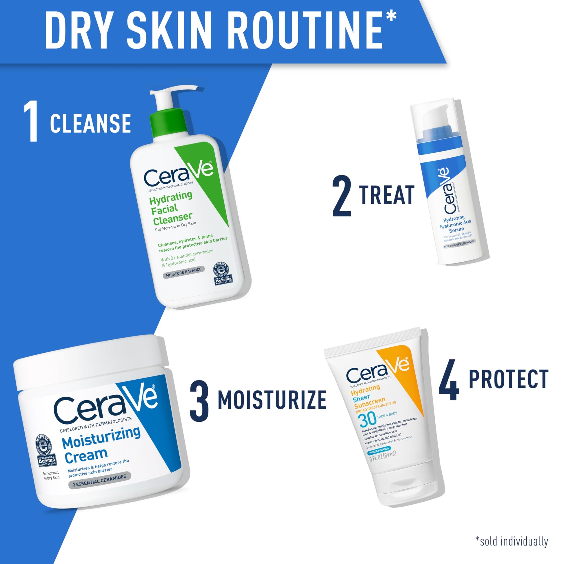 CeraVe Moisturizing Cream | Body and Face Moisturizer for Dry Skin | Body Cream with Hyaluronic Acid and Ceramides | Daily Moisturizer | Oil-Free | Fragrance Free | Non-Comedogenic | 19 Ounce-UPStoxs