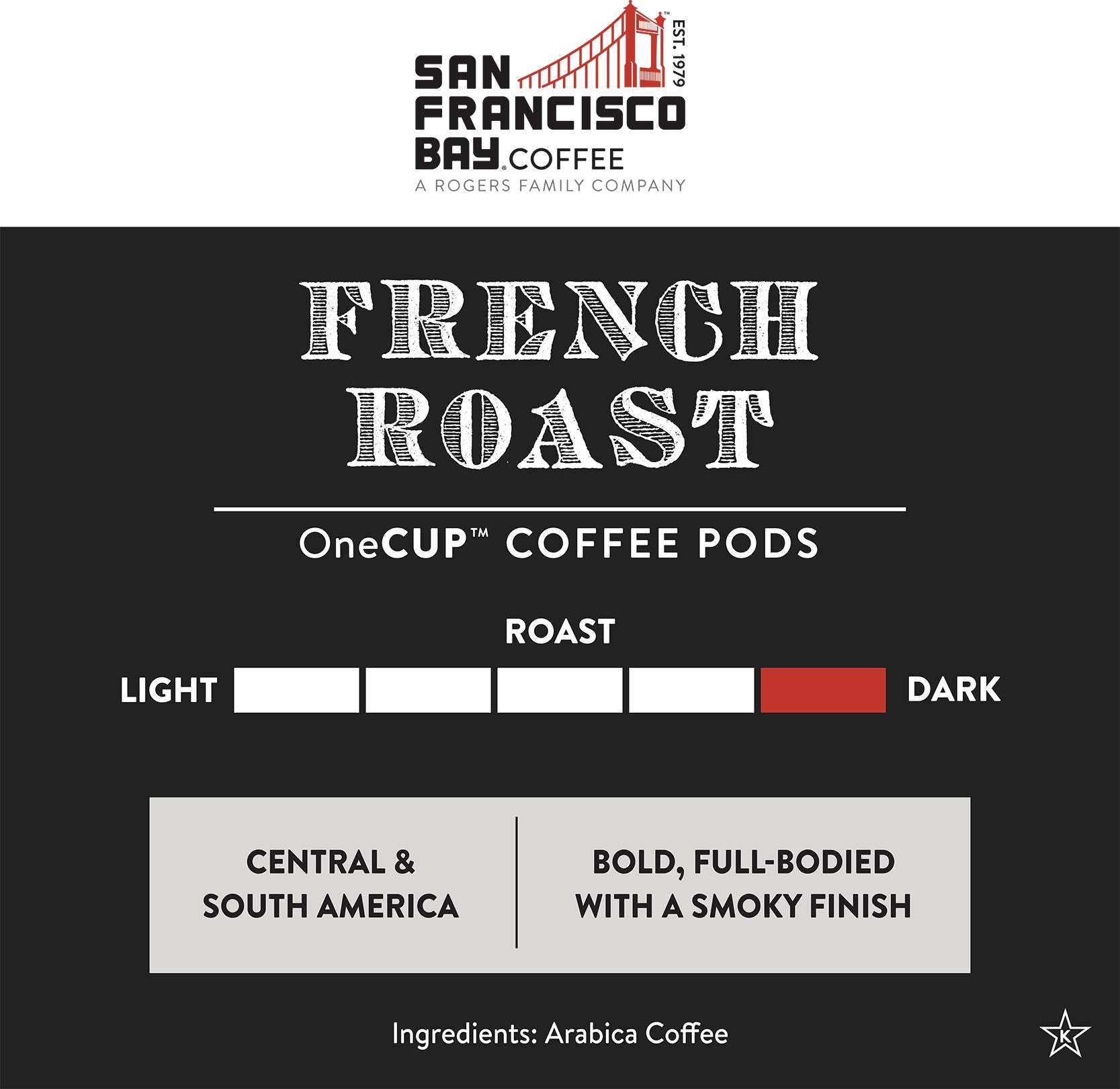 San Francisco Bay Compostable Coffee Pods - French Roast (80 Ct) K Cup Compatible including Keurig 2.0, Dark Roast-UPStoxs