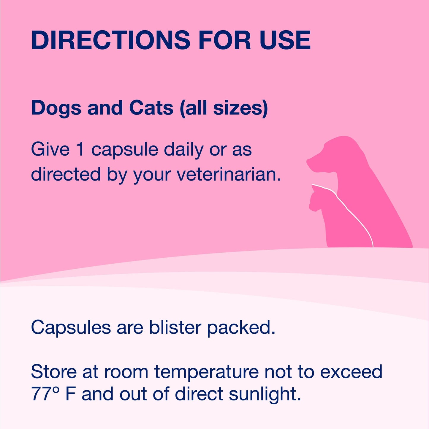 Proviable Digestive Health Supplement Multi-Strain Probiotics and Prebiotics for Cats and Dogs - with 7 Strains of Bacteria, 80 Capsules-UPStoxs
