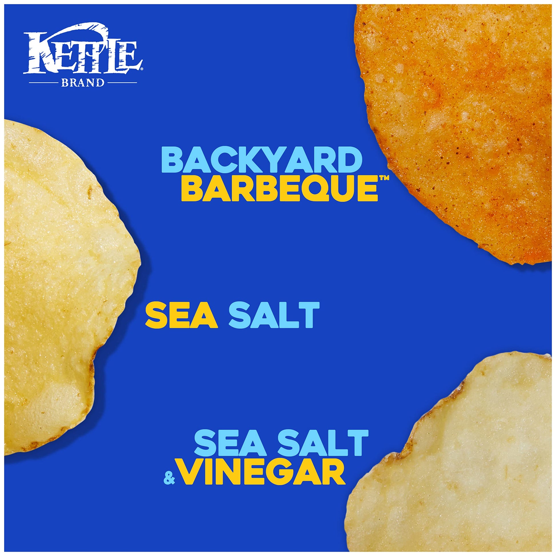 Kettle Brand Potato Chips Variety Pack, 1 Oz, 20 Ct-UPStoxs