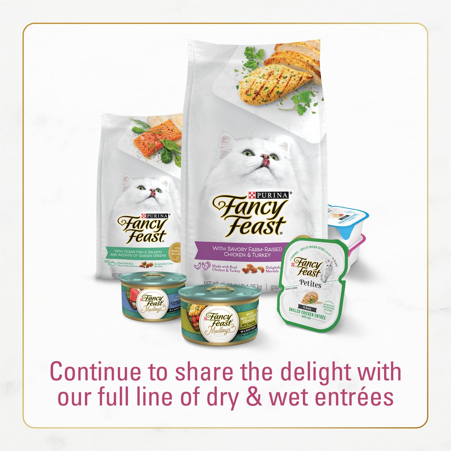 Purina Fancy Feast Dry Cat Food Filet Mignon Flavor with Seafood and Shrimp - 7 lb. Bag-UPStoxs