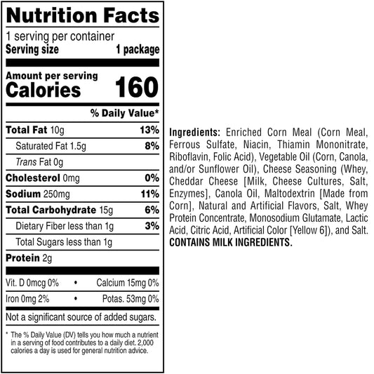 Cheetos Crunchy Cheese Flavored Snacks, Gluten Free, 1 Ounce Single Serve Bags (Pack of 40)-UPStoxs