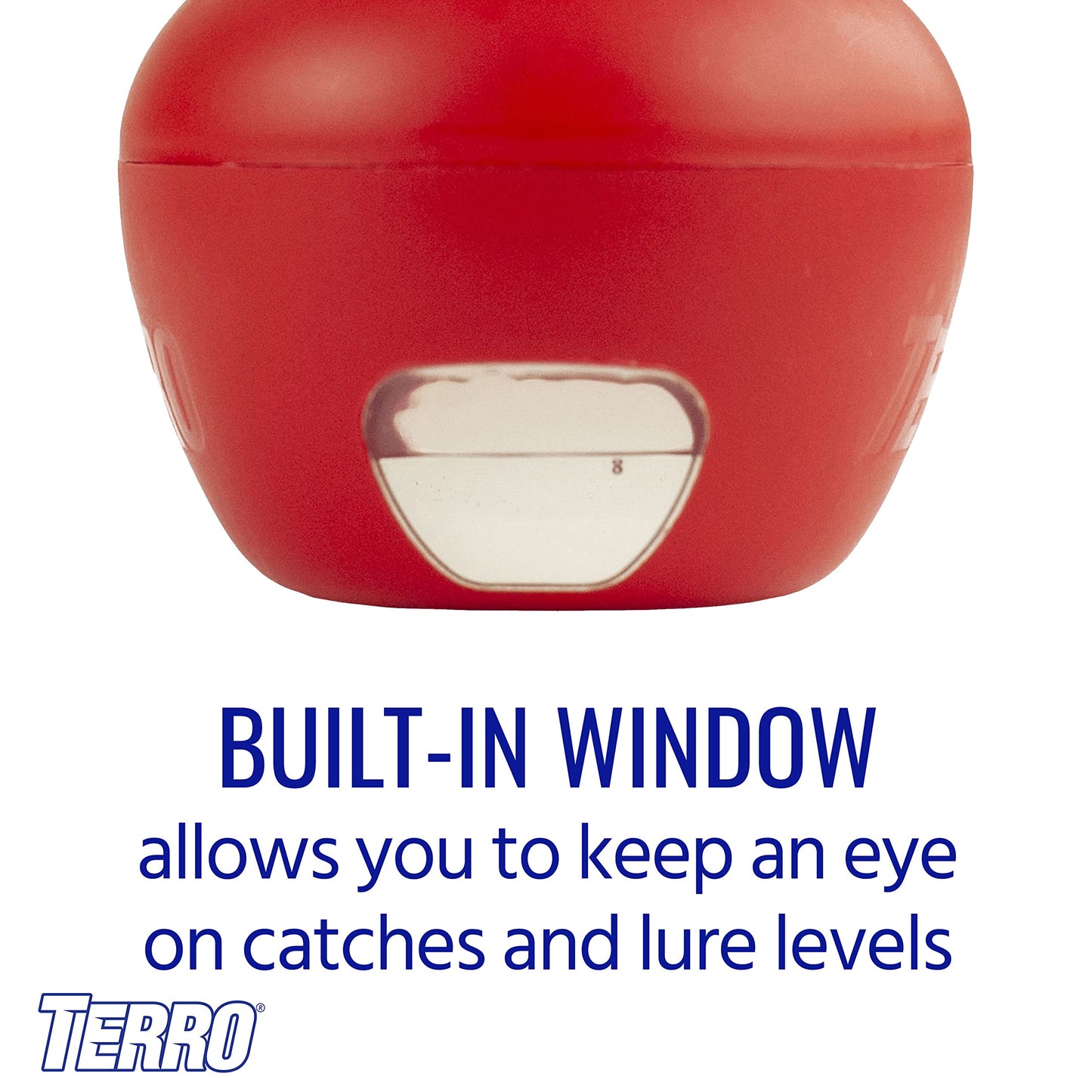 TERRO T2503-3 Ready-to-Use Indoor Fruit Fly Trap with Built in Window - 6 Traps + 270 day Lure Supply-UPStoxs